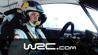 Andreas Mikkelsen onboard SS02  Rally Italia Sardegna 2013 [upl. by Nobell]