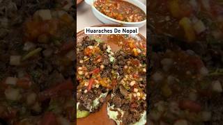 Huaraches De Nopal huarachesdenopal nopales mexicanfood cactus homemademexicanfood comida [upl. by Ebba814]