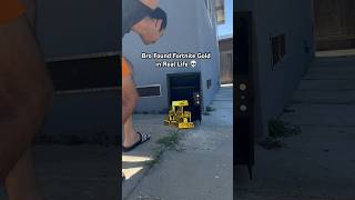 Bro Found Fortnite Gold in Real Life fortnite fortniteclips fortnitefunny gaming [upl. by Nnairrehs]