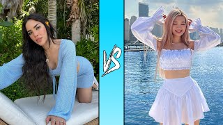 Kimberly Loaiza Vs Kika Kim TikTok Dance Compilation [upl. by Aible]