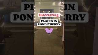 Must visit places in Pondicherry  cafes  Sri Airobindo Ashram cafe travel weekendgetaway tour [upl. by Greenleaf]