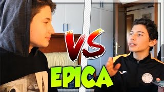 BATTAGLIA RAP EPICA SFIDA FRA YOUTUBER [upl. by Yseulta998]