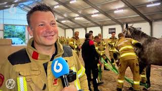 VOLUNTEERS DUTCH FIREFIGHTERS  Op de Nederlandse Televisie met diverse vertalingen [upl. by Astrix338]