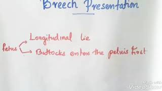 Mechanism of labour in breech Presentation [upl. by Griff810]