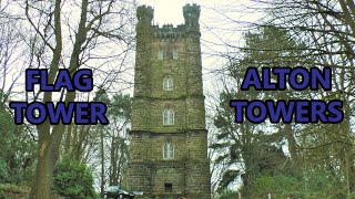 The Flag Tower Alton Towers History [upl. by Ajidahk]