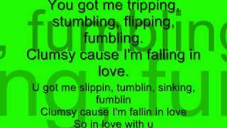 Clumsy  Fergie lyrics [upl. by Ssalguod]