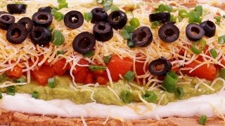 7 Layer DipRecipeMexican Bean Easy Super Bowl How to Make Di KometaDishin With Di Recipe 42 [upl. by Arammat274]