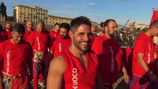 Calcio Storico Fiorentino Vecchie Glorie  Vigili del Fuoco Firenze [upl. by Gordan]