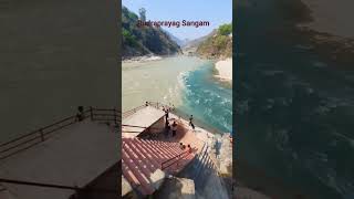 Rudraprayag sangm 🙏 ❣️ treveling way treval vlog [upl. by Eisserc]