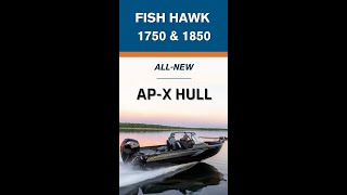 AllNew Fishing Boat  Crestliner 1750 and 1850 Fish Hawk Shorts fishingboats walleyefishing [upl. by Eentihw]