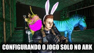 Configurando o Jogo Solo no Ark Survival Evolved PS4 [upl. by Einittirb213]