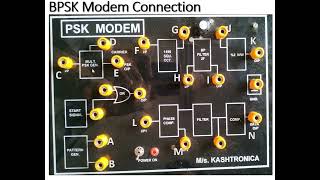 BPSK Experiment Connection and Observation Points [upl. by Eisnyl]