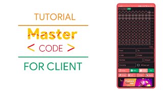 Master code Free  Client use  Powered by gowebs [upl. by Nickolaus]