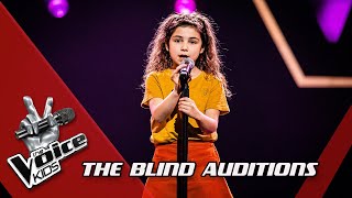 Jill  Porselein  Blind Auditions  The Voice Kids  VTM [upl. by Kihtrak]