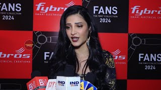 Shruti Hassan At The Launch Of An Innovative Product Category By Fybros  Bollywood Mastiz [upl. by Adehsar]