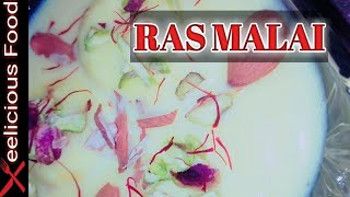 how to make ras malai at home  home made ras malai recipe  zaffrani rasmalai by xeelicious Food [upl. by Pacificia]