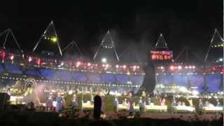 London 2012 Opening Ceremony tribute to the NHSchildrens literature [upl. by Ybanrab]