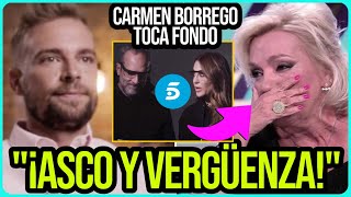 💥BOCHORNO HISTÓRICO de Carmen Borrego por entrevista de su hijo en De Viernes y Telecinco [upl. by Raynold516]