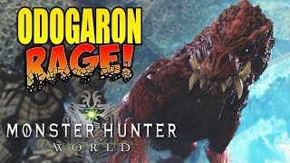 ODOGARON RAGING Monster Hunter World 16 [upl. by Tayler]