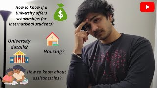 How to know if a University offers scholarships  Every detail about University [upl. by Field]