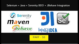 Part 10  Execute Serenity Script with maven command  SeleniumJavaSerenityBDDJBehave Framework [upl. by Rriocard]