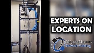 South Philadelphia Data Network Cabling Installation Done  BridgeCablecom [upl. by Latif505]