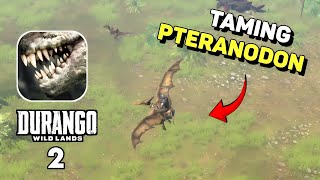 Taming Pteranodon Durango Wild Lands 2  Project dx  Jurassic Island Survival Gameplay PART 2 [upl. by Bevers795]