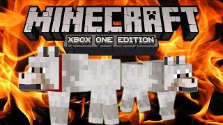 Minecraft Xbox One Edition  Longest Wolf Death Ever  Part 9 [upl. by Ralyt]