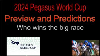 3 Horses I like in the 2024 Pegasus World Cup [upl. by Bayless]