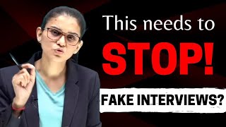 This needs to STOP Fake Interviews final Answer by Himanshi Singh [upl. by Pass423]