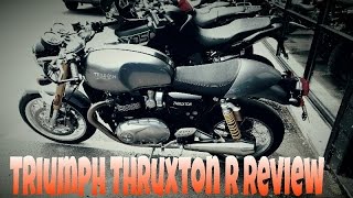 Triumph thruxton R review [upl. by Rodenhouse567]