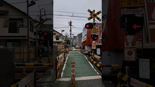 踏切 電車 鉄道 京急本線 生麦第5 京急1000形 railroad crossing japan [upl. by Notpmah693]