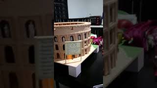 Maqueta del Coliseo Romano [upl. by Enoyrt]