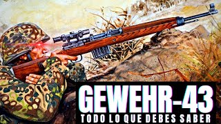 ⚠ Gewehr 43 ⚠ 💥 TODO lo que DEBES SABER sobre EL FUSIL Gewehr 43 💥Karabiner 43 💥G43 Gewehr43 💥 [upl. by Ocko11]