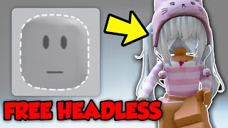 ALL THESE ITEMS GIVE YOU FREE FAKE HEADLESS amp KORBLOX 😱 [upl. by Benedict]