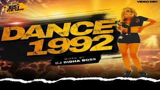 DANCE 1992 VIDEO MIX 90s Eurodance Dj Ridha Boss [upl. by Aissirac]