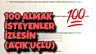 9Sınıf Biyoloji 2Dönem 1Yazılı [upl. by Berg]