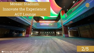 Mosaic Stadium Innovate the Experience AGT Lounge [upl. by Lehcyar]