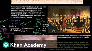 Birth of the US Constitution  US History  Khan Academy [upl. by Leyla]