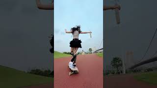 China Longboard Girls Dancing 小红书 虎牙 Tiktoklongboardgirl longboarding longboardlife [upl. by Jarrell]