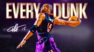 Vince Carter EVERY DUNK From His NBA Career 🤯 [upl. by Bremble664]