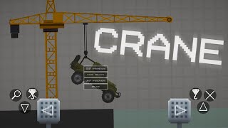 CRANE TO MELON PLAYGROUND 160  CONCEPT PEOPLE PLAYGROUND MOD [upl. by Zasuwa]