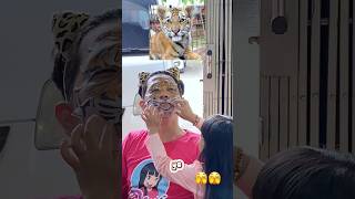 INI SEBENERNYA MACAN APA HARIMAU SIH GUYS🤔trend viral viralvideosviraltiktok viralvideo viral [upl. by Eniak223]