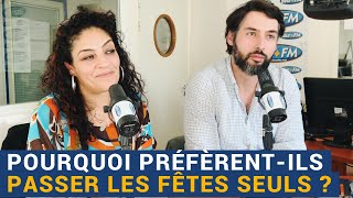 AVS Pourquoi certains préfèrent passer les fêtes seuls   Maximilien Bachelart et Lilia Romdhane [upl. by Harad767]