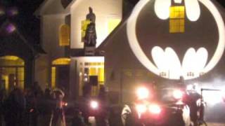 Batman Theme Halloween Display [upl. by Aelanej624]