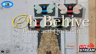 Oh Behive  Pillow and Quilt Part 3 [upl. by Zile]