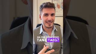 Cosa sono Tan e Taeg [upl. by Whitcher]