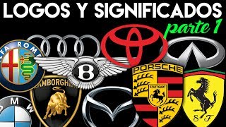 Significado das marcas automotivas  Nomes e Logos Novo [upl. by Einahpats]