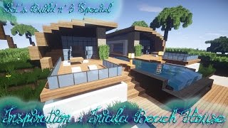 Minecraft  lets build beach house n°3 episode 1 [upl. by Ellebana480]