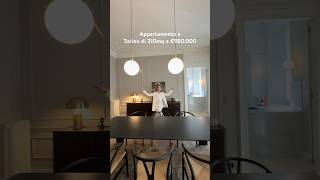 House tour di un appartamento da € 980000 a Torino immobiliare realestate interiordesign [upl. by Aliban421]